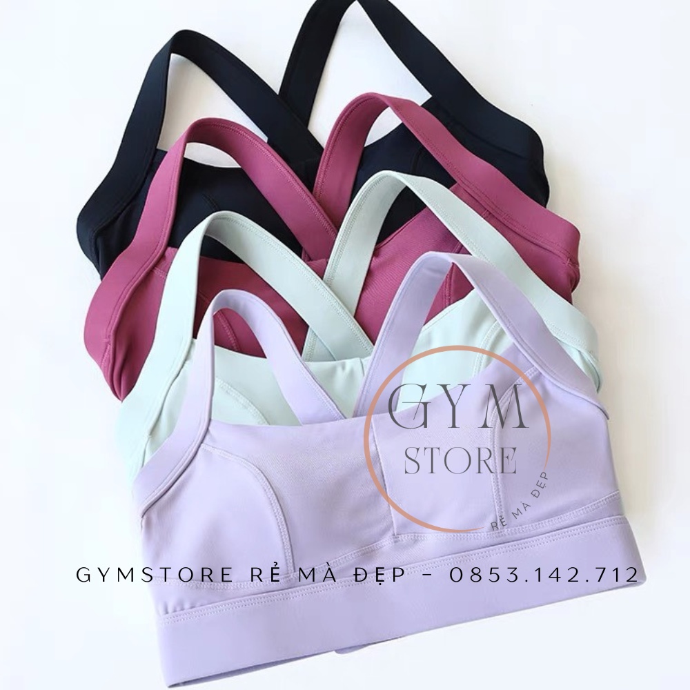 Áo Bra Tập Gym Mút Đúc❤️𝐇𝐀̀𝐍𝐆 𝐗𝐈̣𝐍❤️ Áo lót thể thao nữ tập Pilate Yoga Thun Poly Thoáng Mát Đồ Tập Rẻ Đẹp 𝐆𝐘𝐌𝐒𝐓𝐎𝐑𝐄 803