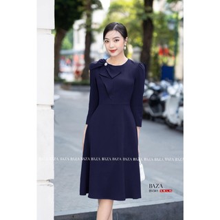 Váy liền phối nơ BV341
