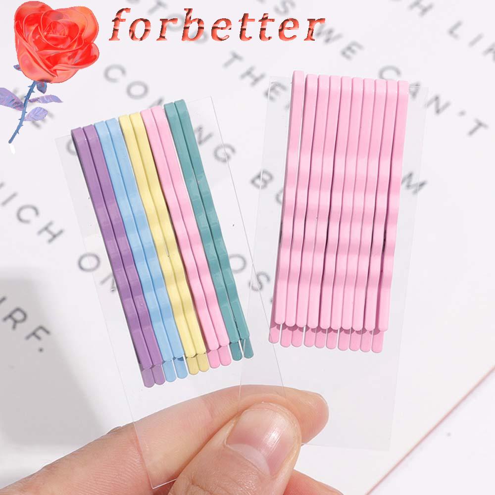 Set 10 Kẹp Tăm Kim Loại Nhiều Màu Sắc Thời Trang