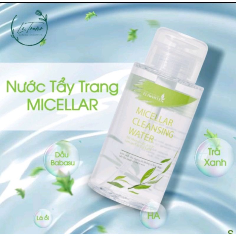 NƯỚC TẨY TRANG TRÀ XANH ELIWHITE 320ML