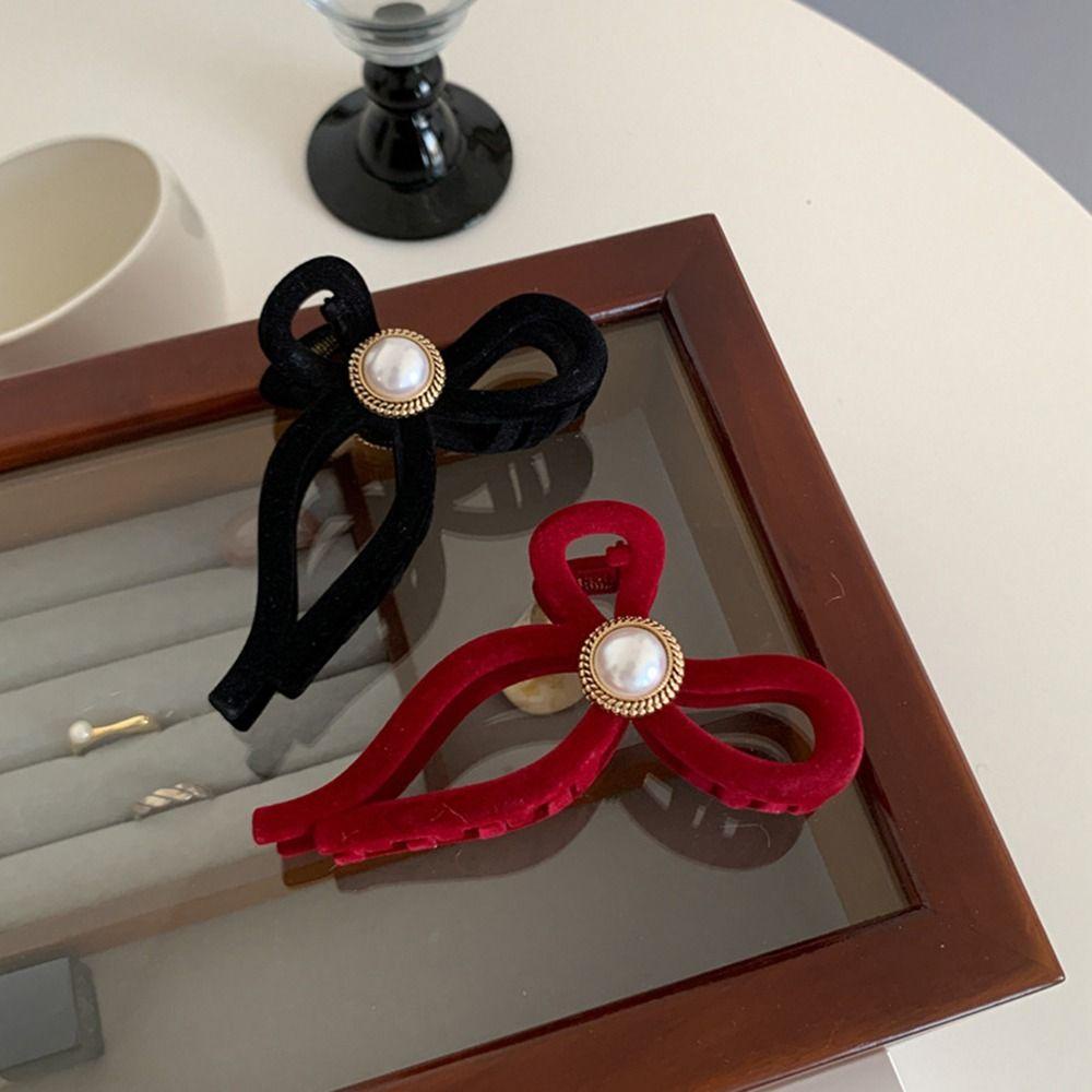 Kẹp Tóc Đuôi Ngựa Hình Nơ Phong Cách Hàn Quốc Ngọt Ngào Cho Nữ