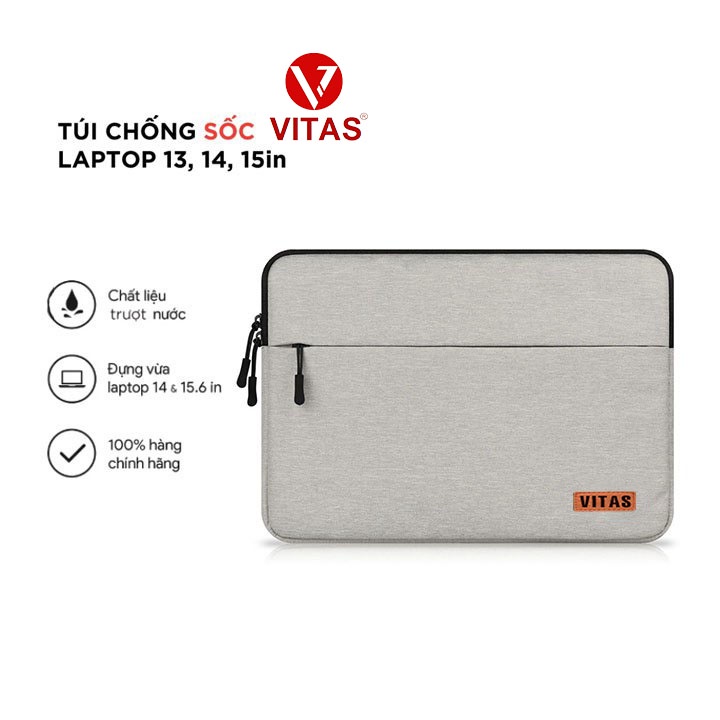 Túi Chống Sốc Laptop Cao Cấp 13 inch 14 inch 15 inch VITAS -CSA2