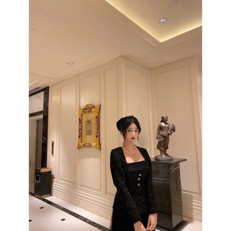 Genny Top- Áo tweed thiết kế DTM