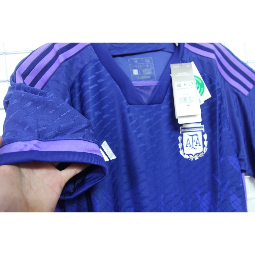 Bộ quần áo bóng đá Đt Argentina mùa WC 22/23 - Bản Player hàng Thái - Argentina Tím sân khách