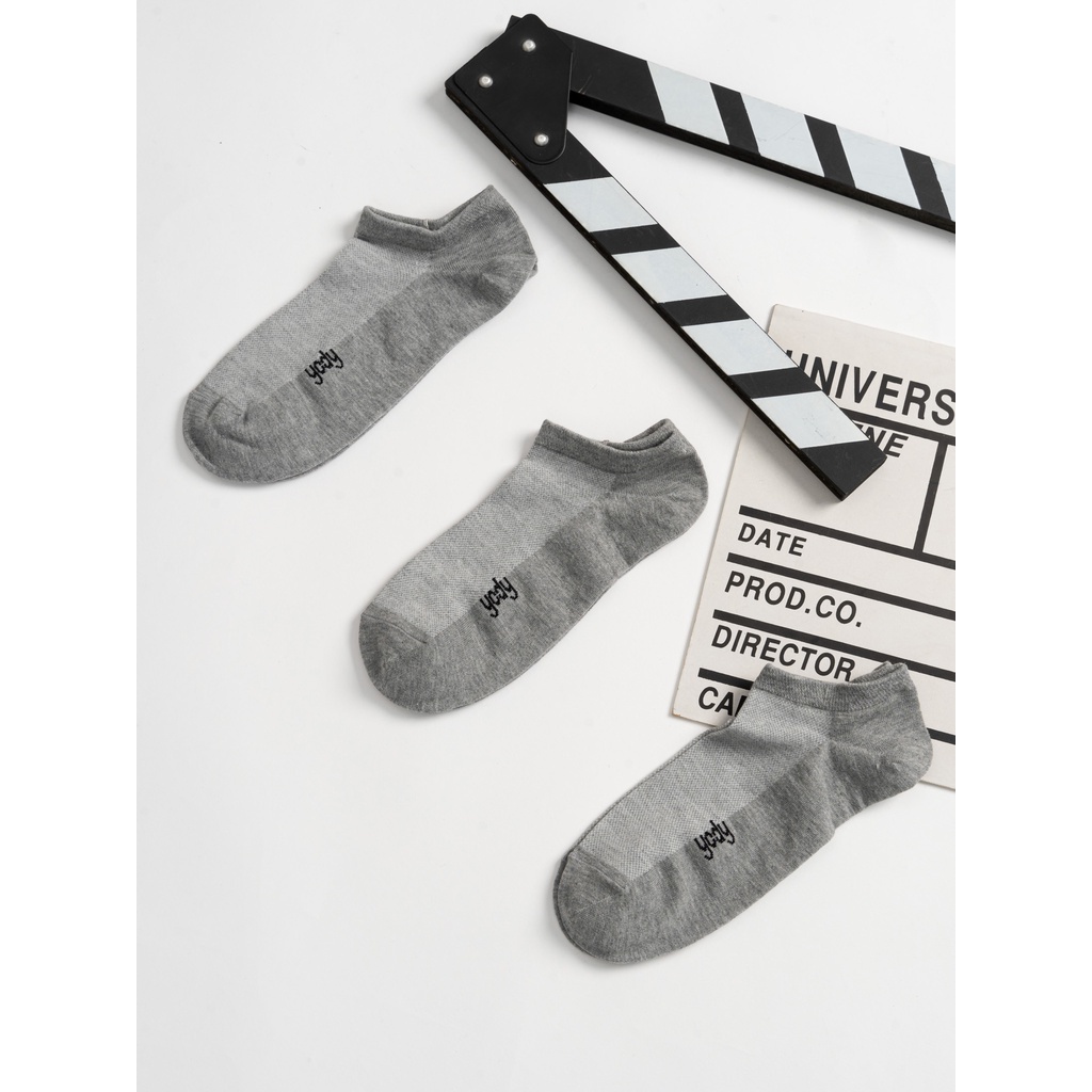 Tất nam Yody pack 2 cotton dệt lưới quà tặng cho khách hàng màu ngẫu nhiên TAM5035