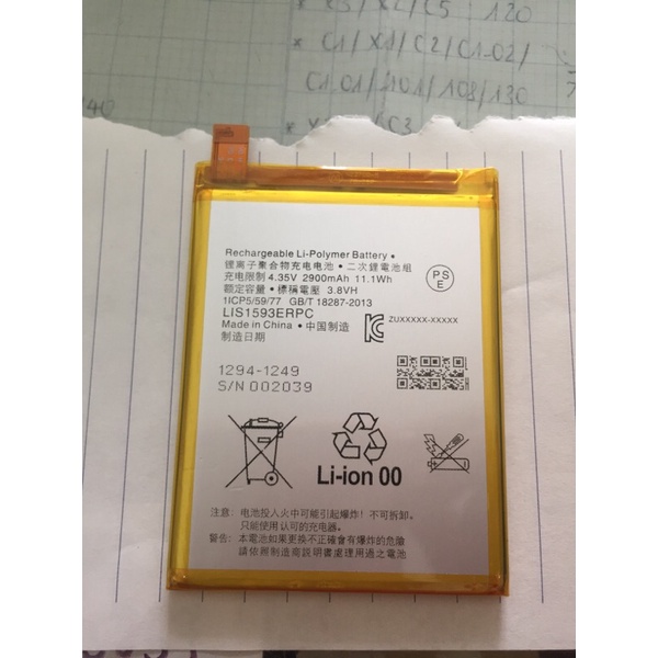 Pin Sony Z5 xịn