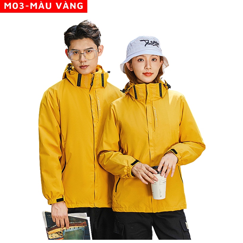 Áo khoác gió nam nữ chống nước K7 FASHION lót lưới có mũ phù hợp đi chơi leo núi giã ngoại bán chạy