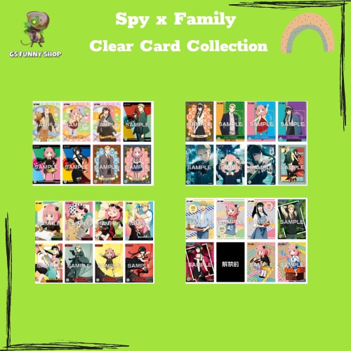 CÓ SẴN] 1 Gói thẻ nhân phẩm/ Pack Random Spy x Family chính hãng (tổng hợp