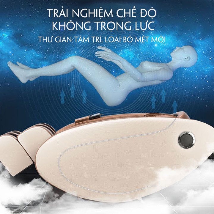 Ghế Massage Toàn Thân Cao Cấp HP01 Túi Khí 12 Điểm Xoa Bóp, Ghế Massage 3D Toàn Thân Có Sưởi Hồng Ngoại Giảm Đau Nhức
