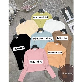 Áo crop top tăm Hàn quốc