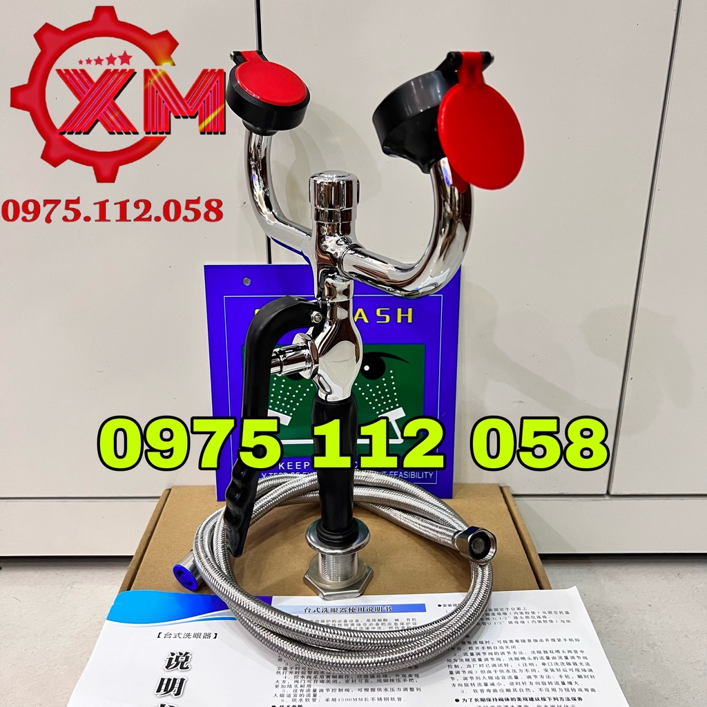 Vòi rửa tay kết hợp rửa mắt UK0711A chính hãng