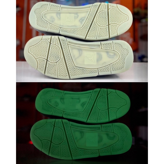 GIÀY SNEAKER AIR JD4 KWAS ĐẾ DẠ QUANG KÈM BỘ QUÀ TẶNG GIÁ TRỊ