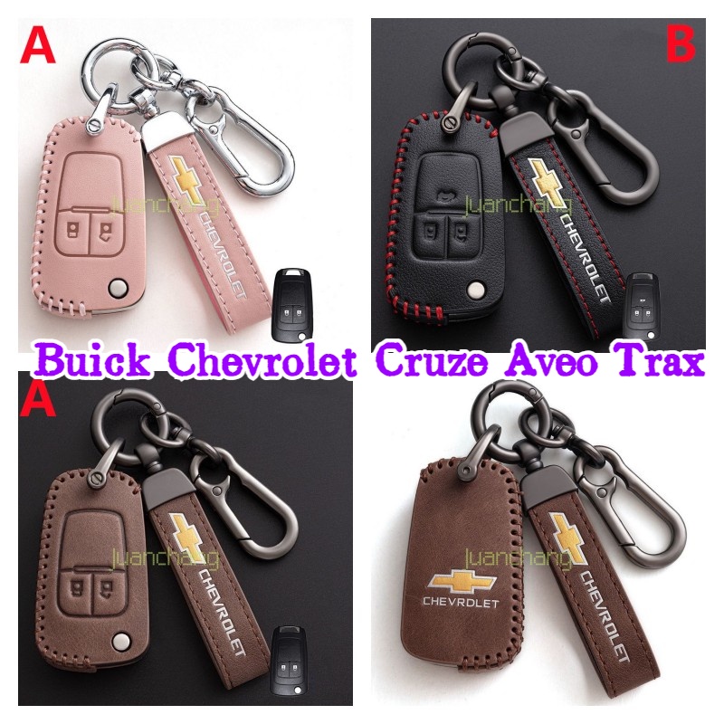 Bao Da Đựng Chìa Khóa Xe Hơi Buick Chevrolet Cruze AveoTrax Sail Malibu Captiva Opel Vauxhall Mokka Encore Astra Corsa Meriva Zafira