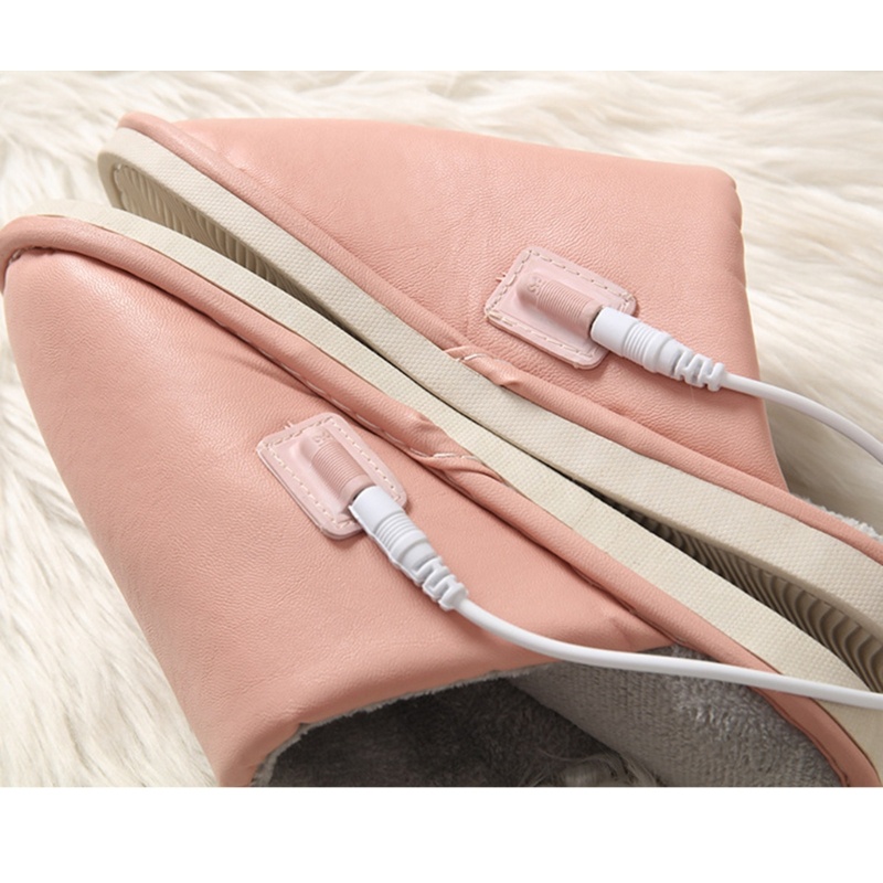 Dép Điện Làm Ấm Chân Mềm Mại Thoải Mái Có 3 Số Điều Chỉnh