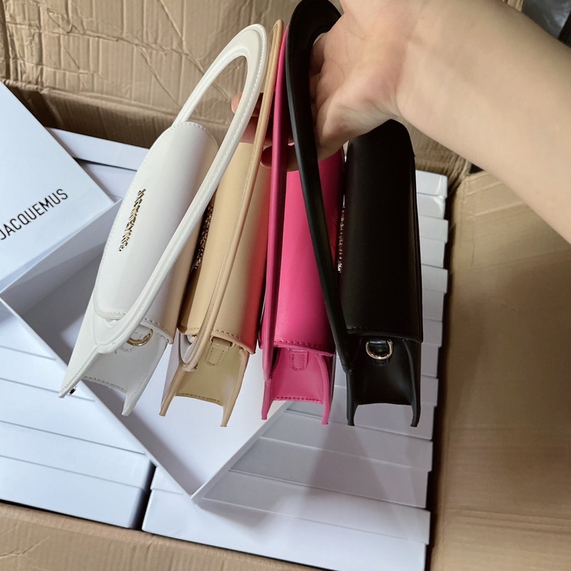 Túi Đeo Vai+ Đeo Chéo, Quai Tròn Jacquenmus- Hàng Cao cấp Full Hộp