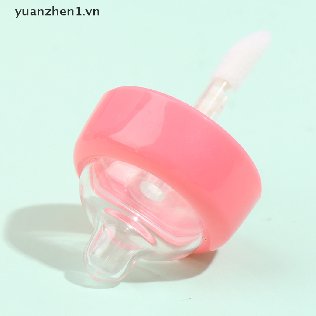 Set 5 Ống Rỗng Trong Suốt Đựng Son Môi Tiện Dụng