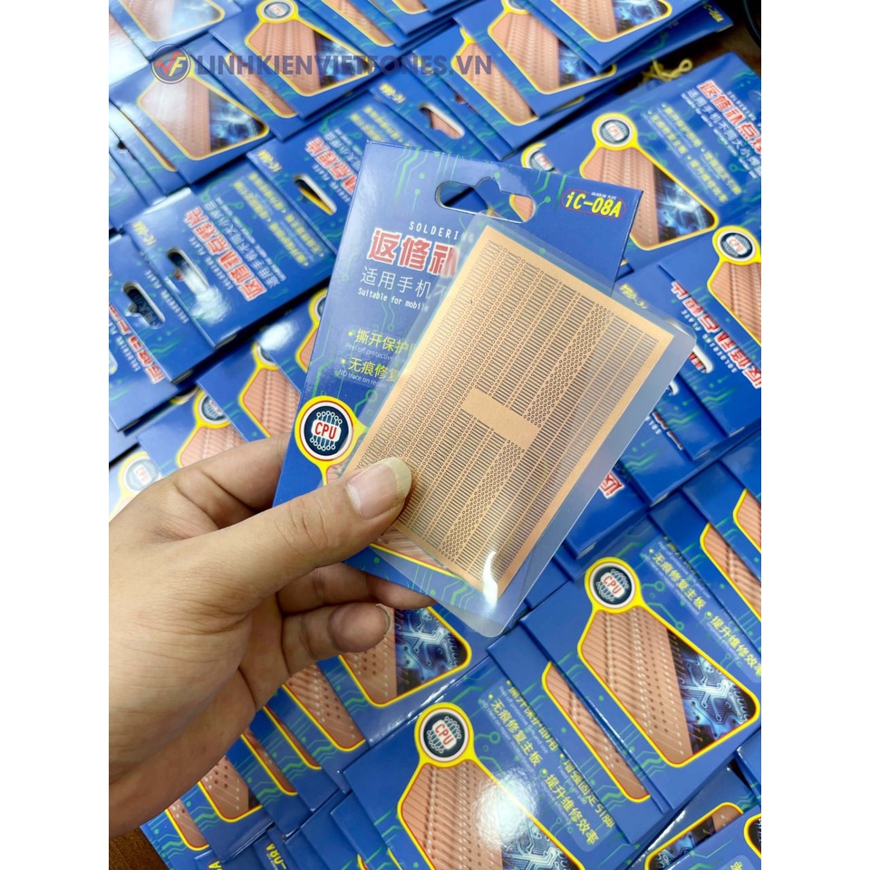 Tấm đồng hỗ trợ tạo chân IC, chân mạch trên main