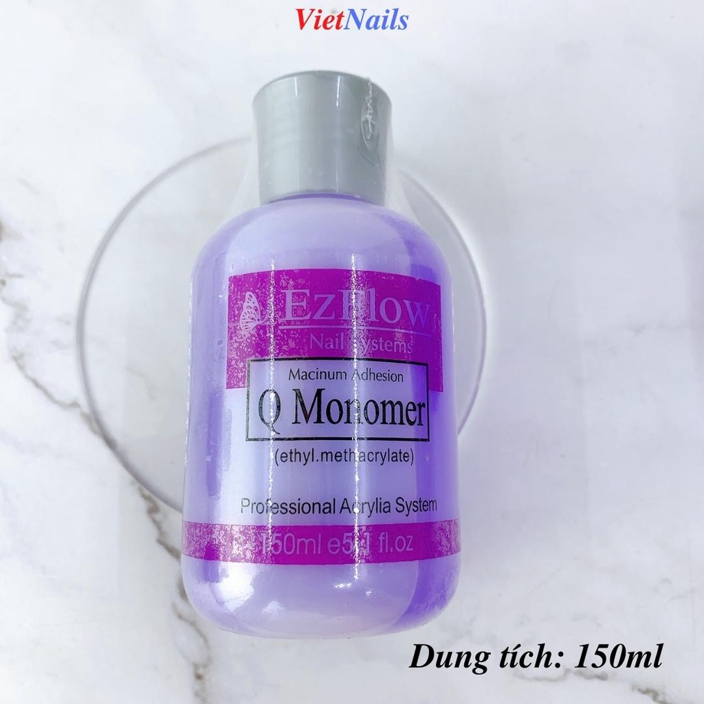 Dung Dịch Tím Đắp Bột Móng Tay, Nặn Hoa Dung Tích 150ml