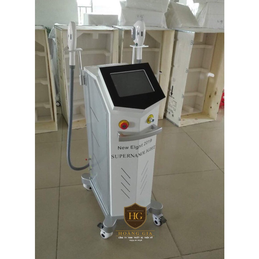 Máy 2in1 triệt lông + laser Supper Nano Light