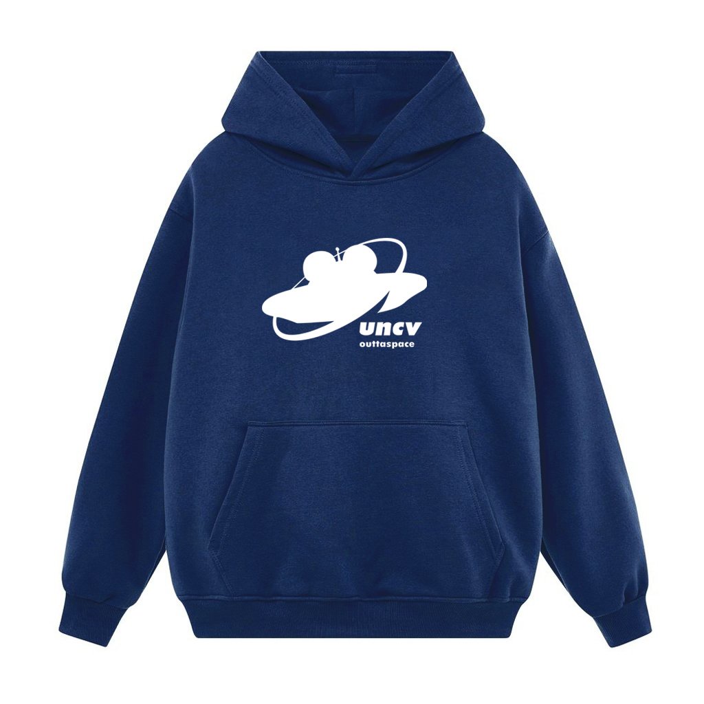 Áo khoác nỉ hoodie SAM CLO nam nữ chui có mũ tay dài thu đông freesize dáng Unisex in chữ UNCOVER OUTTASPACE
