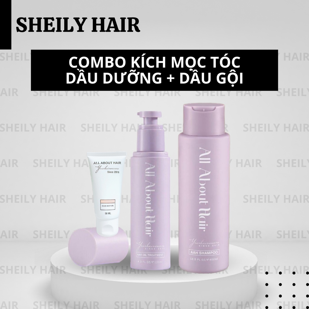 [MUA 2 TẶNG 4] COMBO DẦU Ủ + DẦU GỘI (ALL ABOUT HAIR)