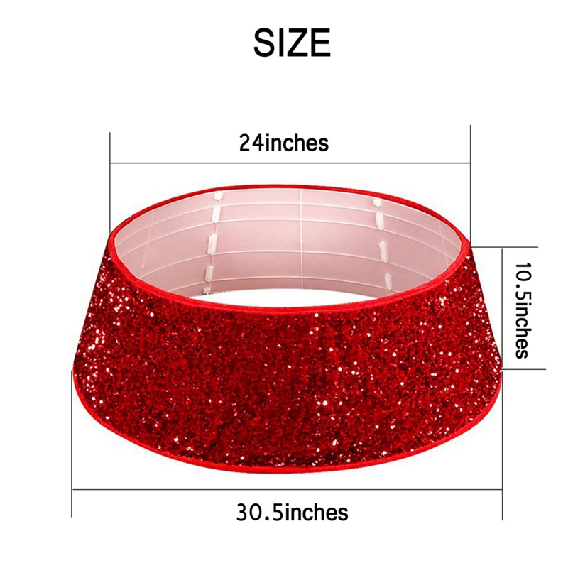 Tấm Nhựa Lấp Lánh 77cm Trang Trí Cây Thông Giáng Sinh