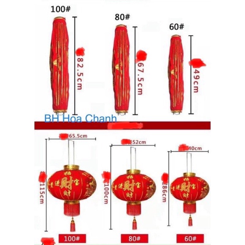 Đèn lồng treo tết cao cấp 2024 [ sẵn hàng}