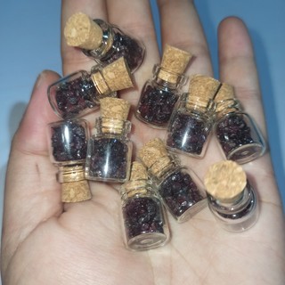 Lọ đá mini may mắn (Nút nhựa + Nút gỗ)