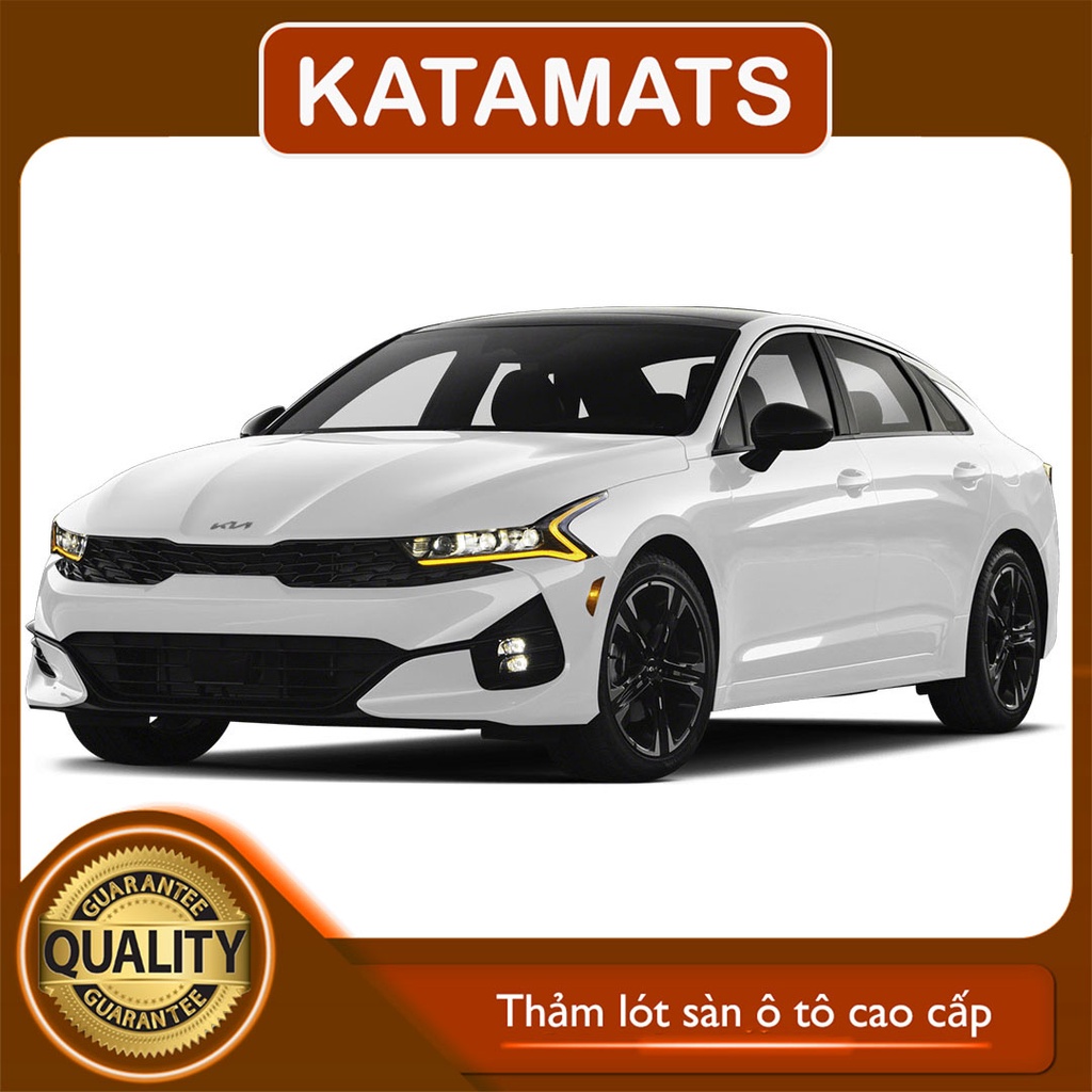 Thảm lót sàn ô tô KATA cao cấp dành cho xe KIA K5 2022 - Không mùi, Không thấm mốc, An toàn người dùng