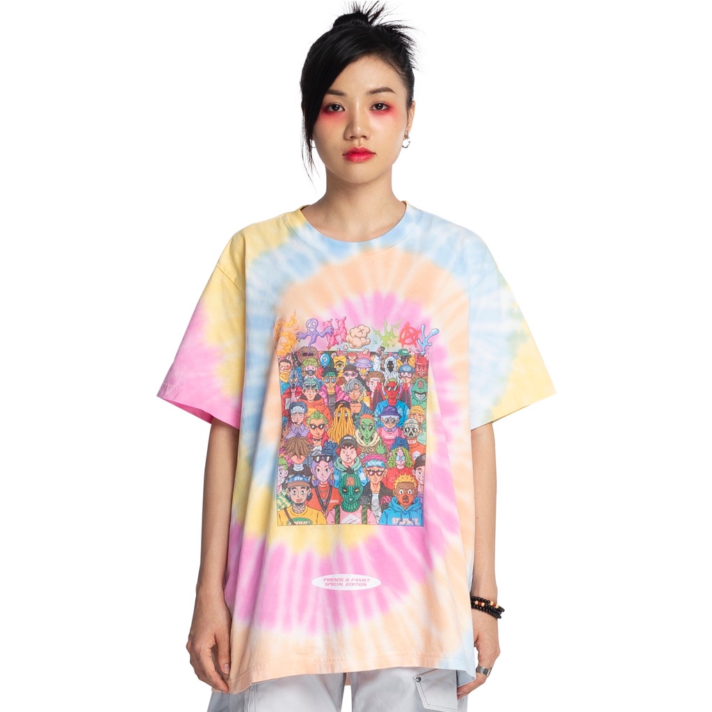 SPECIAL /5FF/ SQUARE TEE™ - TIE DYE aka Áo Thun Phiên Bản Đặc Biệt