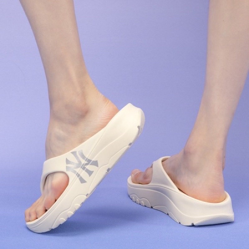 Dép kẹp xỏ ngón nữ đế đúc độn 6cm tăng chiều cao cho bạn gái đi biển đi chơi chống nước cực êm - DL171