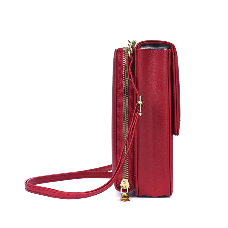 Ielgy Túi Đeo Chéo Đựng Điện Thoại Đa Năng niche Màu Xanh Dương Cho Nữ