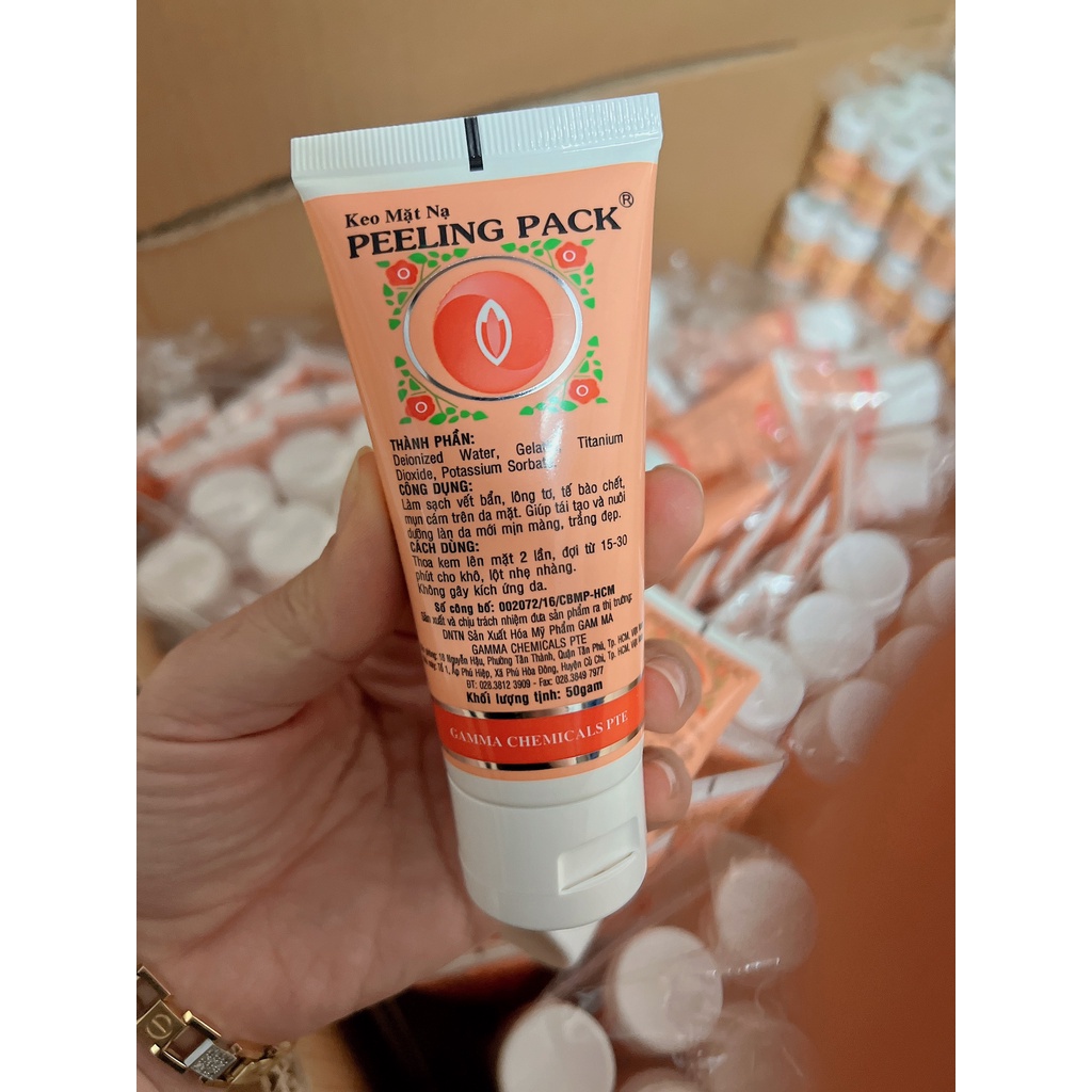 Keo lột mụn foci Peeling Pack Đài Loan ,mặt nạ lột mụn cám,gel lột mụn đầu đen