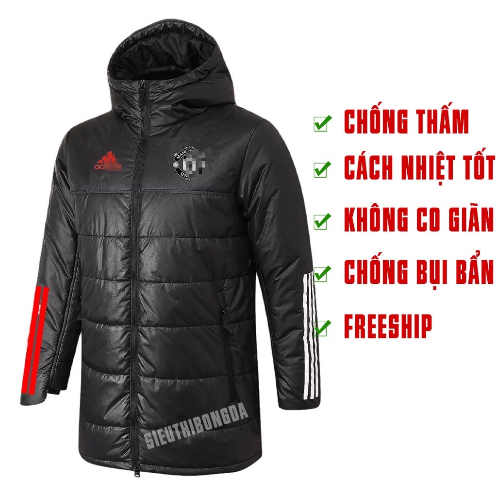 Áo khoác khóa kéo 2 chiều CLB bóng đá Man.chester_United