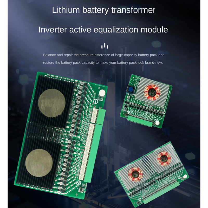 Bộ Cân Bằng Năng Lượng 8A 3S 4S 6S 7S 8S 12S 14S 15S 16S 17S 18S 19S 20S 24S BMS Lifepo4 / Li-Ion 5A