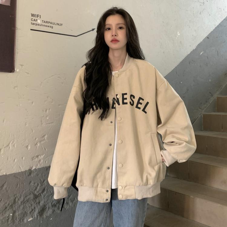 Áo Khoác Dáng Rộng Phong Cách Hàn Quốc 2022 Cho Nữ