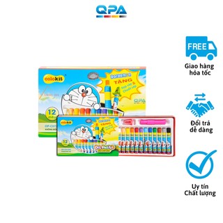 Bút sáp dầu thiên long colokit doraemon op-c08/do, 12 - 18 màu