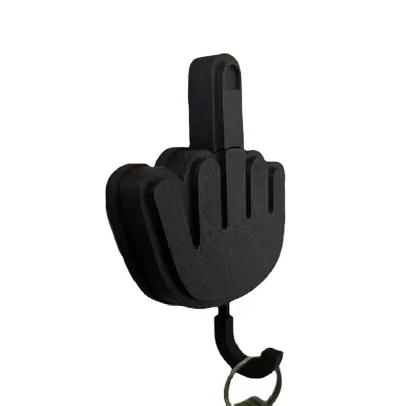 Giá Đỡ Móc Treo Chìa Khóa Gắn Tường Không Cần Đục Lỗ Có Thể Thu Gọn