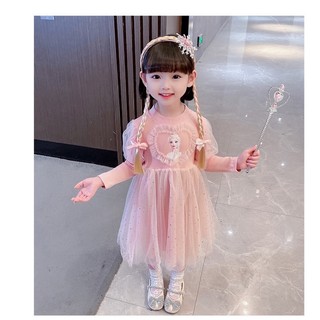 Váy công chúa elsa  bồng bềnh