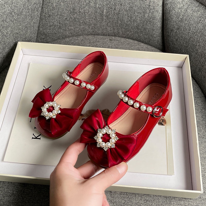 Giày Công Chúa Phong Cách Hàn Quốc Mẫu Mới 2022 Dành Cho Bé Gái