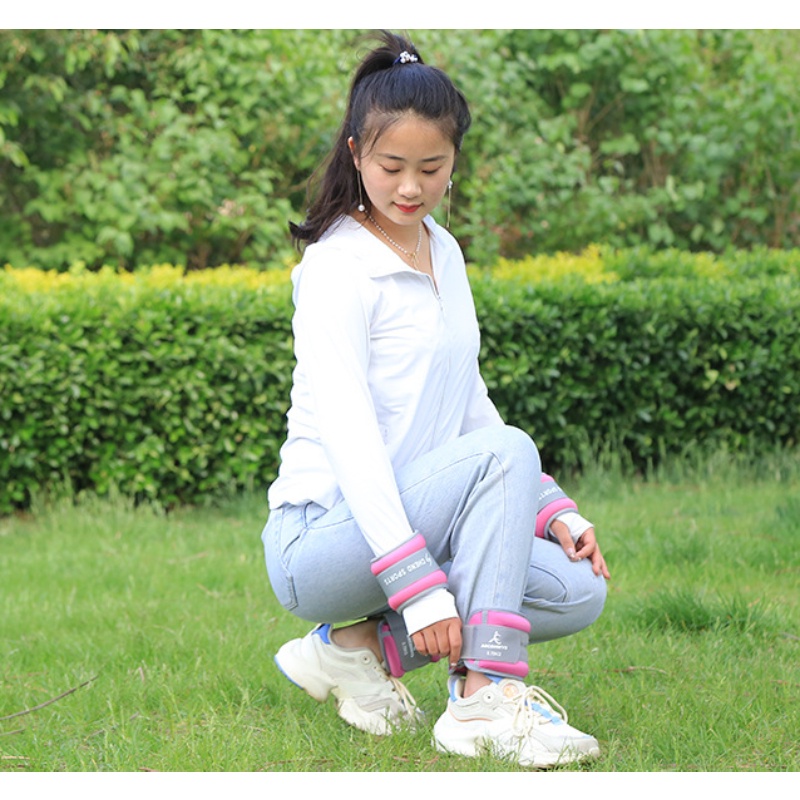 Tạ chân tay 2kg/đôi phiên bản mạt sắt siêu êm, hỗ trợ tập luyện giảm mỡ tăng cơ, phát triển chiều cao, bảo hành 6 tháng