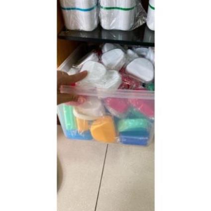Hộp đựng máng tẩy trắng răng, khay duy trì  nha khoa