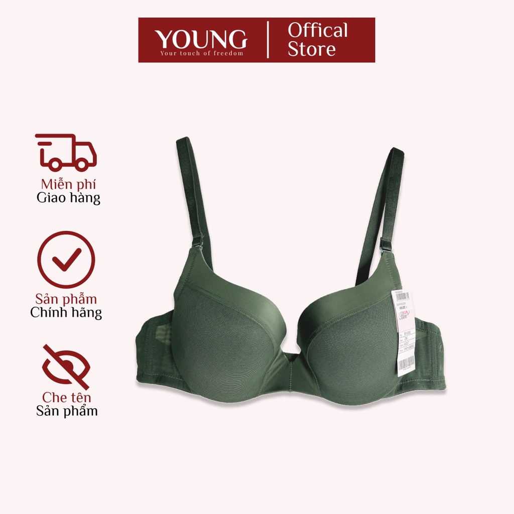 Áo lót ngực cúp mỏng ren lưới nửa quả cực đẹp BV3582