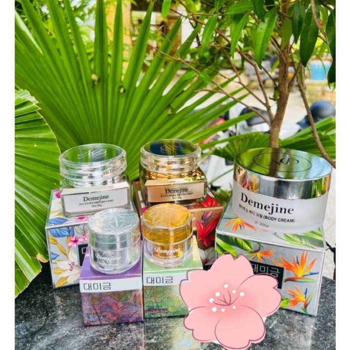 Kem Demejine hàn quốc ngừa mụn ,trắng da ngày và đêm có tem chính hãng mẫu mới 20g