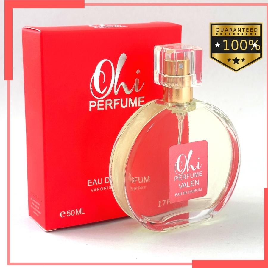 Nước Hoa Nữ Hương Nhẹ Thơm Quyến Rũ - OHI VALEN 50ml - Mùi Hương Cực Sang Thích Hợp Sử Dụng Ngày Và Đêm