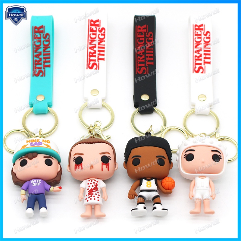 Móc Khóa Hình Nhân Vật Phim Stranger Things Disney Sáng Tạo