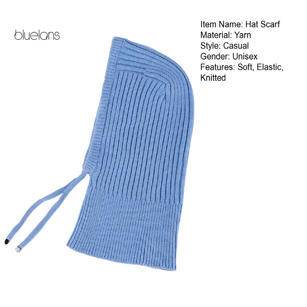 Mũ Khăn Choàng Cổ Màu Sắc Trơn Thời Trang Đi Xe Đạp Hàng Ngày Cho Nữ