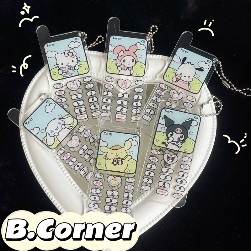 Móc Khoá Hình Điện Thoại Nhân Vật - MK1491