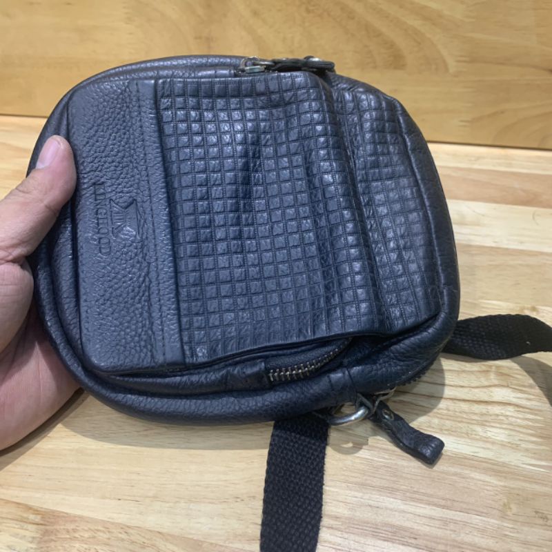 Túi chéo nữ mini da thật secondhand  12251122