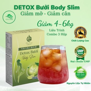 Giảm cân detox bưởi giảm thèm ăn body slim
